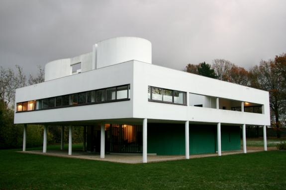 Prezentarea Vilei Savoye. Le Corbusier