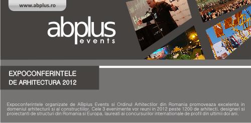 Expoconferintele de Arhitectura INGLASS, GIS si RIFF 2012