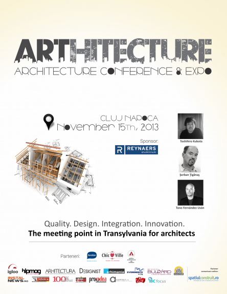 Se ocupa locurile la ARThitecture!