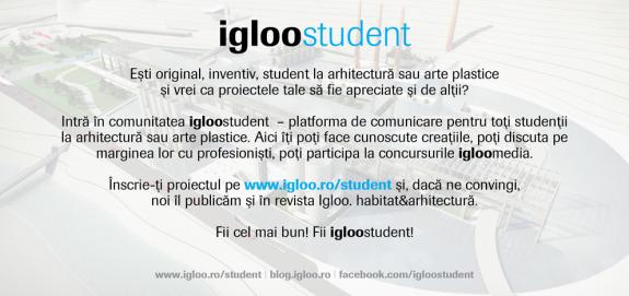 Intra in comunitatea igloostudent!