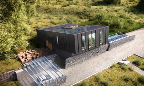 Casa in Norvegia ce va produce dublul energiei consumate
